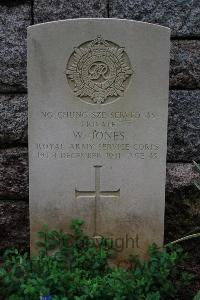 Stanley Military Cemetery - Ng Chung Sze, Served As W Jones